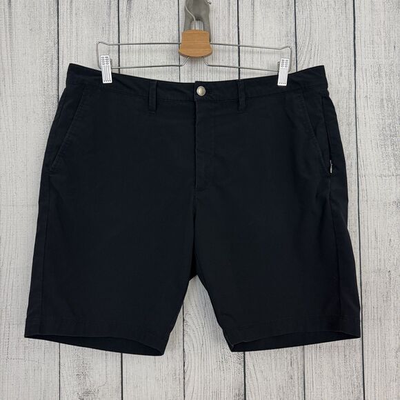 UNTUCKit Men's W36 Navy Blue 100% Polyester 9" Bermuda Golf Shorts - Picture 1 of 6